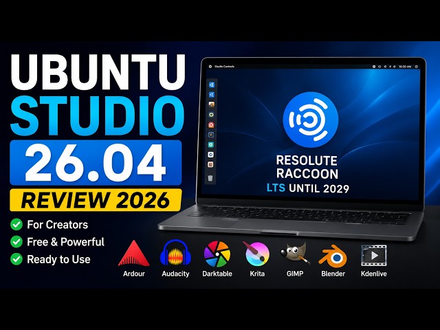 Reseña de Ubuntu Studio 26.04: ¿El mejor SO Linux gratuito para creadores en 2026?