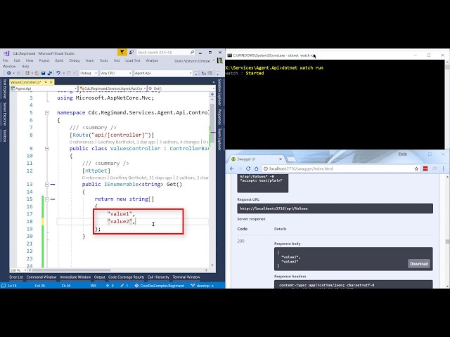 dotnet watch run