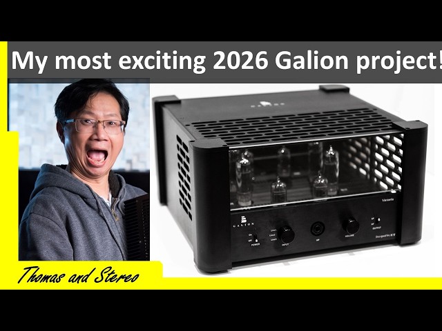 More than just a headphone amp. Galion Victoria tube amp.