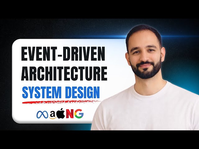 Event-Driven Architecture Explained from Scratch | System Design by Microsoft SWE