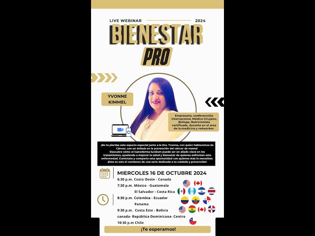 Dra. YVONNE KIMMEL Medica cirujano, Bióloga nutricionista certificada, docente en salud