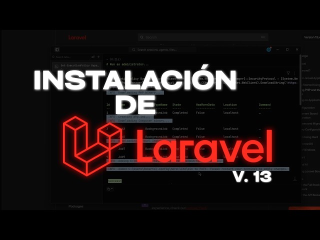 Cómo INSTALAR LARAVEL 13 en 2026 (Paso a Paso desde Cero) | PHP 8.5 + Composer 2.8