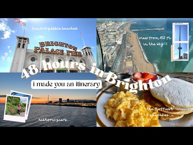 Brighton’s BEST 48-HOUR SUMMER Itinerary: Eats (Vegan Friendly Food Spots!), Sights & Local Delights