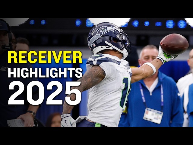 1 Hour of the Best Wide Receiver Highlights (2025)