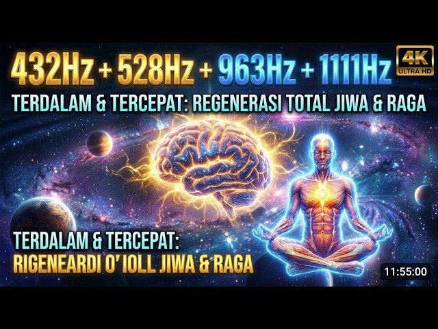 444Hz + 528Hz Frequencies | Alpha Healing Music for Relaxation & Stress Balance