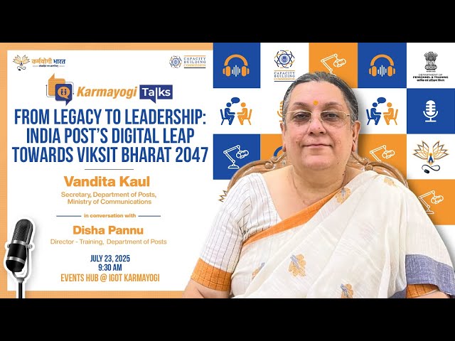 From Legacy to Leadership: India Post’s Digital Leap towards Viksit Bharat 2047