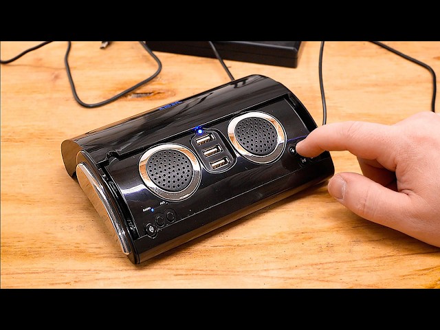 this odd motorized "IBM" USB Hub Radio exists.