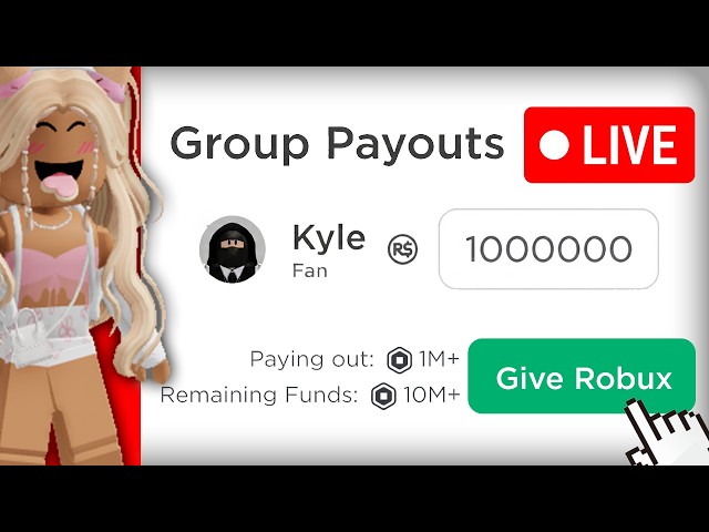 🔴 GIVING 100,000+ ROBUX TO EVERY VIEWER LIVE! Roblox Robux Giveaway! (FREE ROBUX LIVE GIVEAWAY)