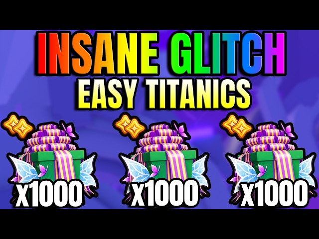 Do This OP GLITCH for FREE TITANIC PRESENTS in Pet Simulator 99 UPDATE... (Roblox)