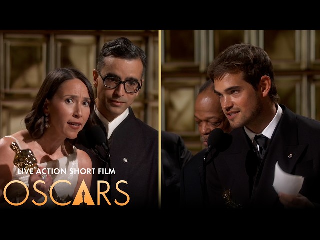 'The Singers' & 'Two People Exchanging Saliva' Win Best Live Action Short | 98th Oscars (2026)