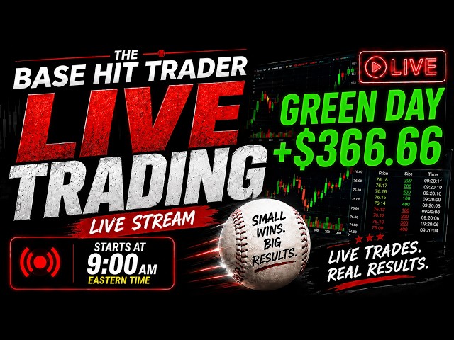 Live Day Trading the Open - 27 August 2026 (No Commentary...just charts, trading, chat, and music)