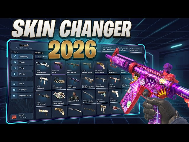 [Free] CS2 Skin Changer 2026 | Unlock All Skins + Knives + Gloves | Free Download PC 🎯