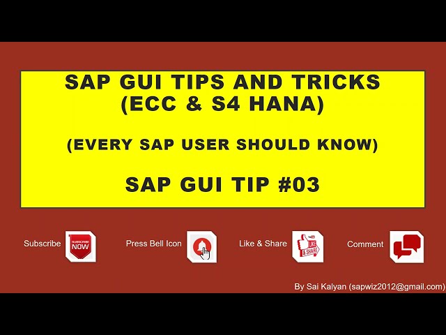 SAP Tips and Tricks : How to Log off / Logout from SAP System (Different Options)
