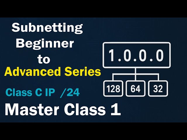 Subnetting Beginner to advanced Master Class series part 1 | COC HNS Holistic Exit exam #ethiopian