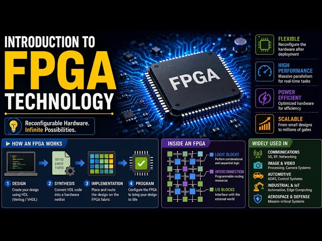 Introduction to FPGA Technology | Reconfigurable Hardware and the Future of Digital Design | Uplatz