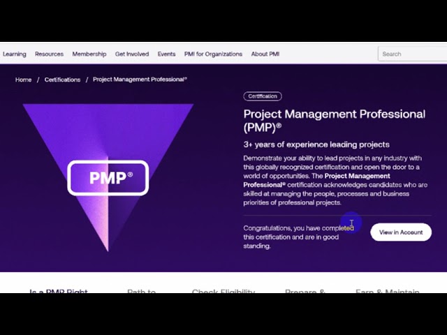 PMP - Lecture 1 - intro. - PMI