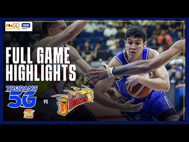 TNT vs SAN MIGUEL | FULL GAME HIGHLIGHTS | PBA SEASON 50 COMMISSIONER’S CUP