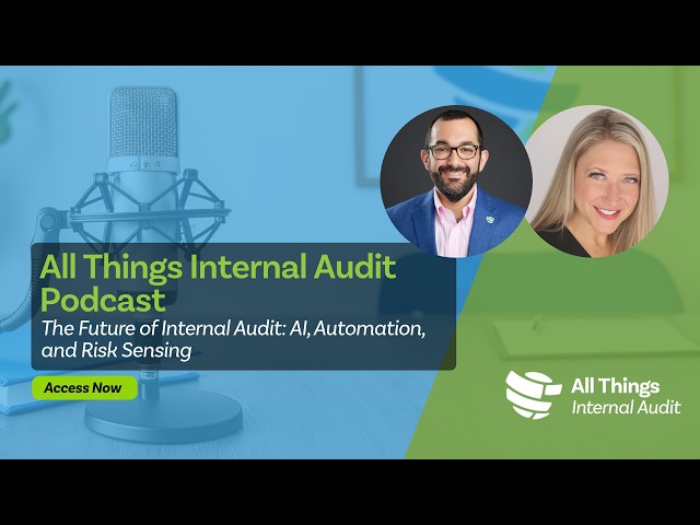 The Future of Internal Audit: AI, Automation, and Risk Sensing