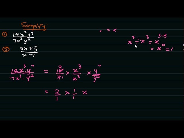 Laws of Exponent Grade 10