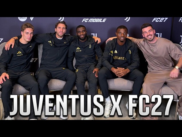 'If the rating is bad you care' 🎮 | Juventus players talk EA SPORTS FC27 & upcoming season ⚪️⚫️