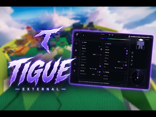 Showcasing the BEST free Roblox external | tigue