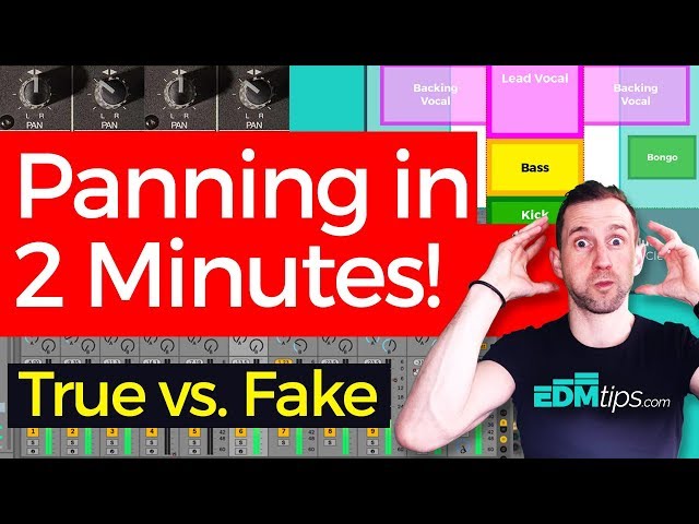 Panning in 2 Minutes - (Fake Vs. True Vs. Split)