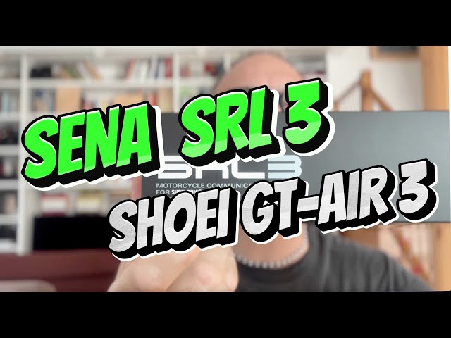 #Interfono #Sena SRL3 su #Shoei GTair 3