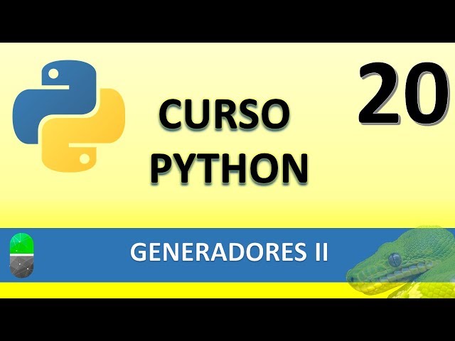 Python Course. Generators II. Video 20