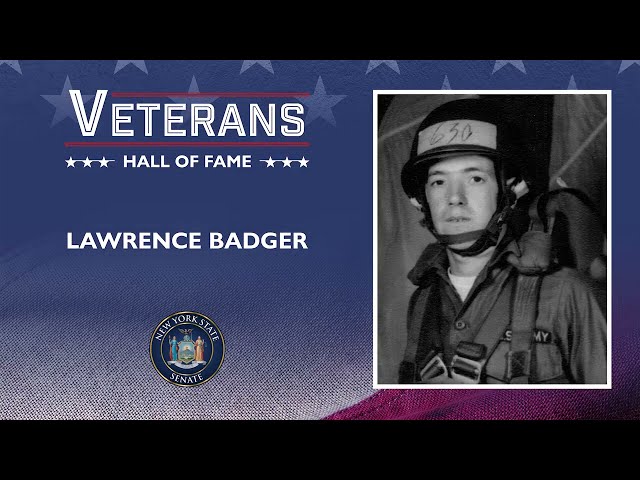 Senator Griffo 2025 Veterans Hall of Fame