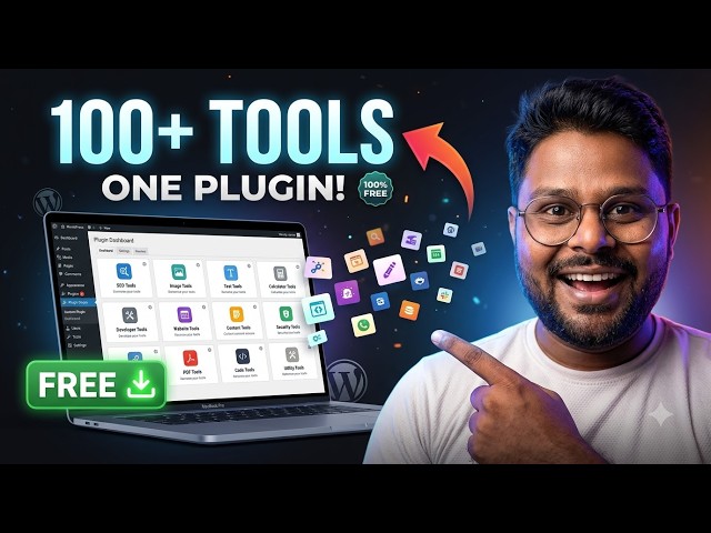 This FREE WordPress Plugin Has 100+ Tools 🤯 | One Plugin Does It All!