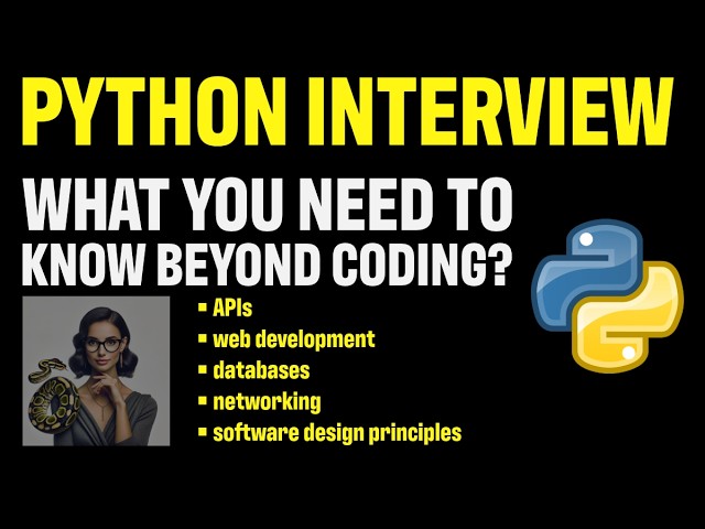 47 Junior Python Developer Interview Questions Beyond Python Programming