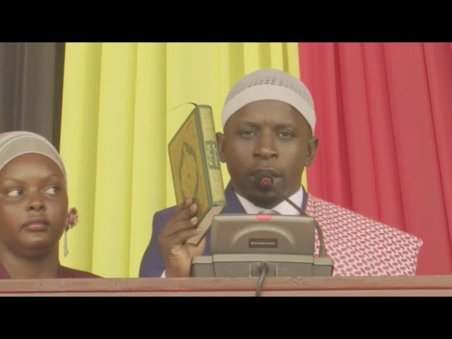 Ayagalaki Jamal Mukuve comes second NUP MP to swear in for the 12th Parliament.