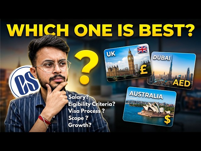 CS Salary in Dubai, USA & Australia 🌍 | Jobs, Scope, Eligibility & Visa Process