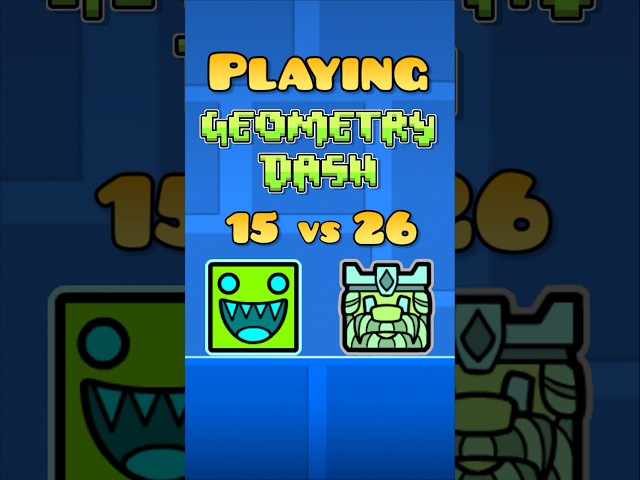 When adults play Geometry dash…