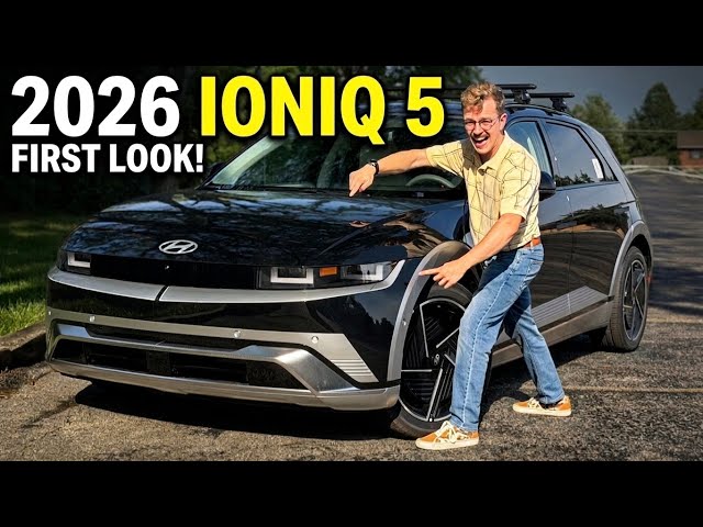 Hyundai Ioniq 5 2026: Primer vistazo al nuevo diseño
