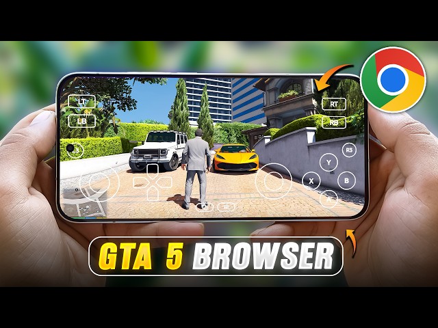 I Played GTA 5 on Browser - Seriously 😱 | No Cloud Gaming
