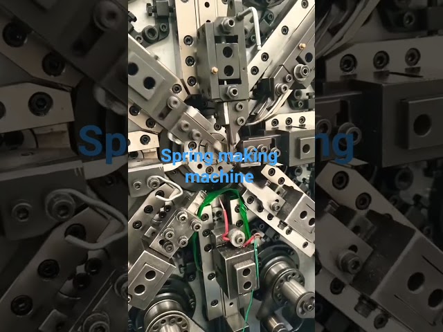 technical knowledge [spring making machine]