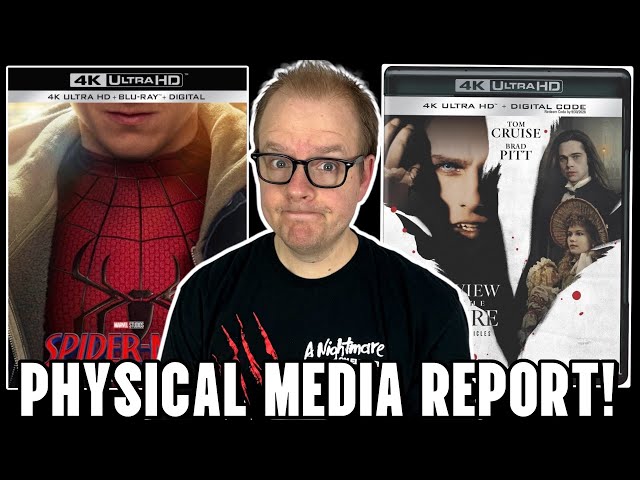 Spider MAN Brand New Day And Interview With The VAMPIRE On 4K! | The Physical MEDIA Report #327