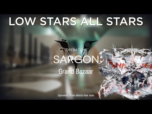 【Arknights】Grand Bazaar Annihilation 31 Low Rarity Guide