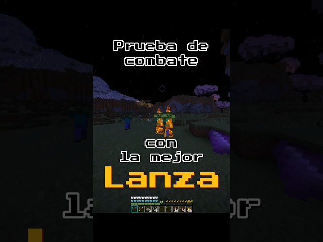 Como encantar bien la LANZA en | Minecraft ⛏ Java 1.21.11 #minecraftshorts  #minecrafttutorial