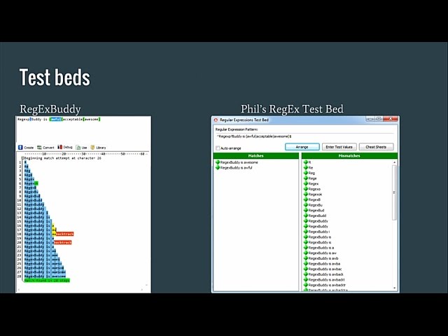 Regular Expressions Lightning Talk - May 2016 Meeting