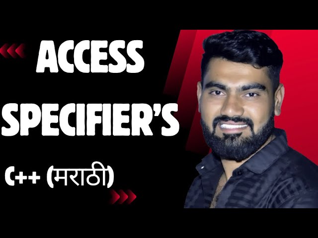 Access specifiers in c++