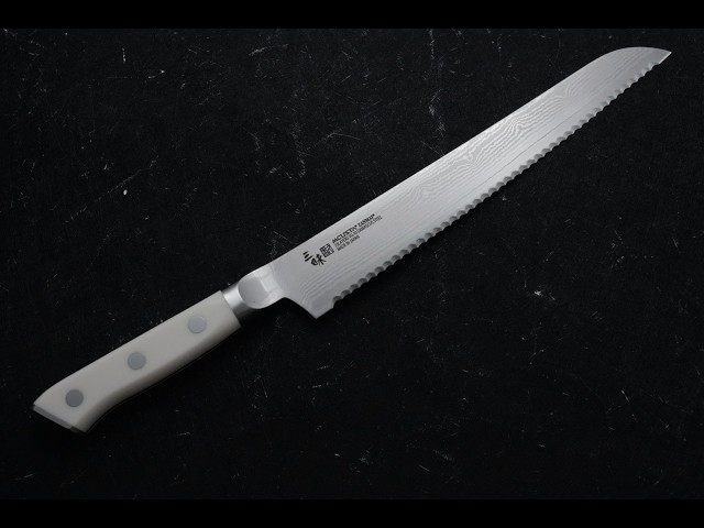 三昧 VG-10 麵包刀 23cm 白柄 ZCW3-3014D