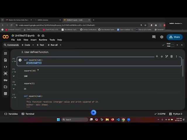 MLDS Course | Python Module | Lecture 13 | Introduction to Python Functions | Bangla