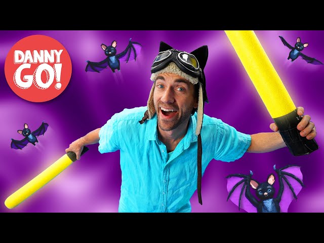 “The Bat Wing BEAT!” 🦇 Spooky Drum-Along Dance | Danny Go! Songs for Kids