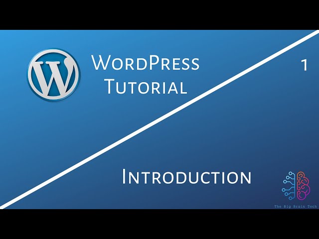 WordPress  Tutorials  For Beginner Step By Step Guide | Introduction | TBBT.