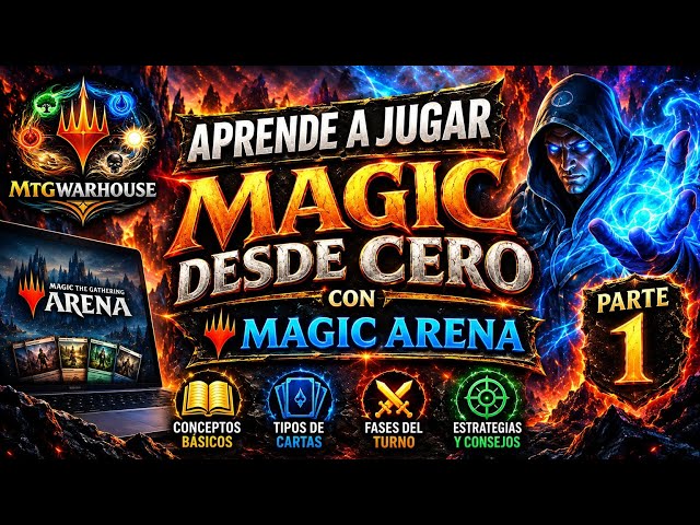 Learn How to Play Magic FROM SCRATCH in 2026 | Magic Arena for Beginners (Part 1/4) #mtg #mtgarena