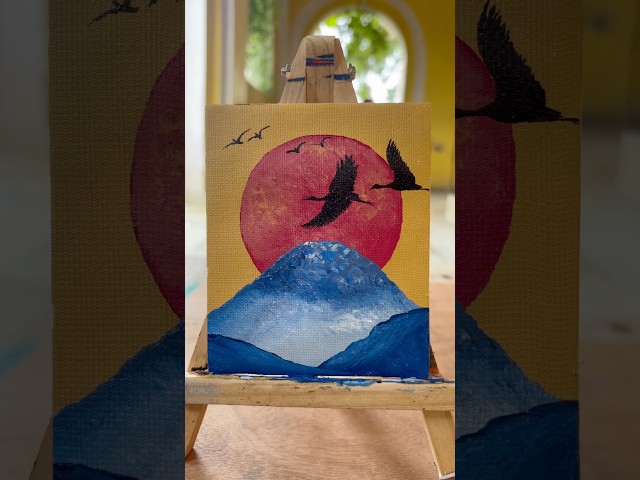 Landscape scenery drawing. #landscape #shortvideo #bestscenery #drawing