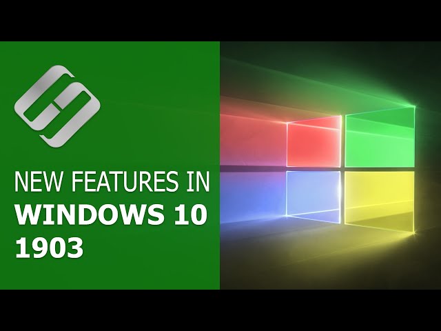 Top 10 🔥 New Features in Windows 10 1903: 👌 Themes, Reserved Storage, Sandbox, Troubleshooting