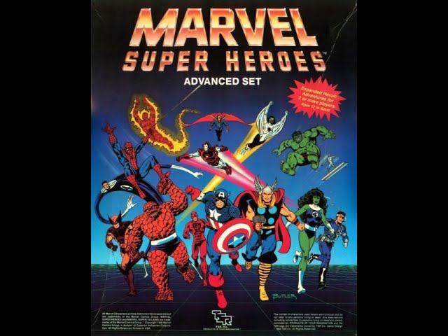 TABLETOP TUESDAYS - Review of Marvel Super Heroes RPG (FASERIP)